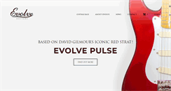 Desktop Screenshot of evolveguitars.com